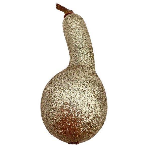 Lot of 10 Small Squash Pumpkins Sugared Glitter 10 Pcs Autumn Fall Thanksgiving - Picture 6 of 10